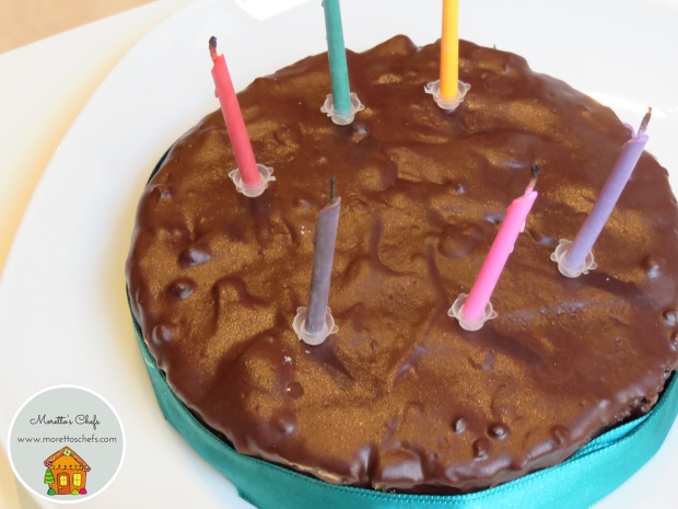 Torta di compleanno veloce al cioccolato - ricetta per Wannabemum